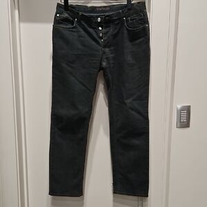 Etro Dark Green Denim Jeans